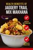 Foxnut Feast | Premium Makhana with Dry Fruit Trail Mix (500 Grams, Trail Mix Makhana) view 4