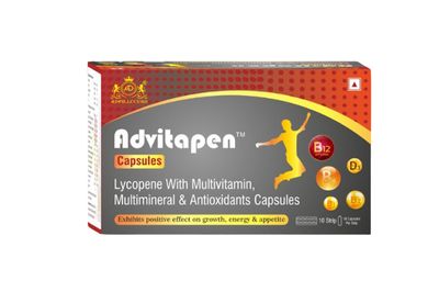 Advitapen Advitapen Capsules | Box of 100 | 10 Capsules per Strip