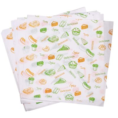 CatLoom MAKEUPBAR Butter Paper Roll for Roti, Chapati, Paratha, Sandwich, Burger, Heavy Duty Food Wrap, Lunch Box Safe (Sheet 1kg-280pc)
