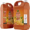 Parle Ropvatika 10 Litre Dishwash Liquid Gel Pro, Orange Scent, 2X Faster Cleaning (Orange 5 Liter Pack 2 (10 Liter)) view 1