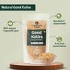 Conscious Food Gond Katira | 100% Natural Edible Gum (Tragacanth Gum)  200g | Cooling Ayurvedic Superfood for Summer Drinks, Sweets, Skin & Digestion view 3