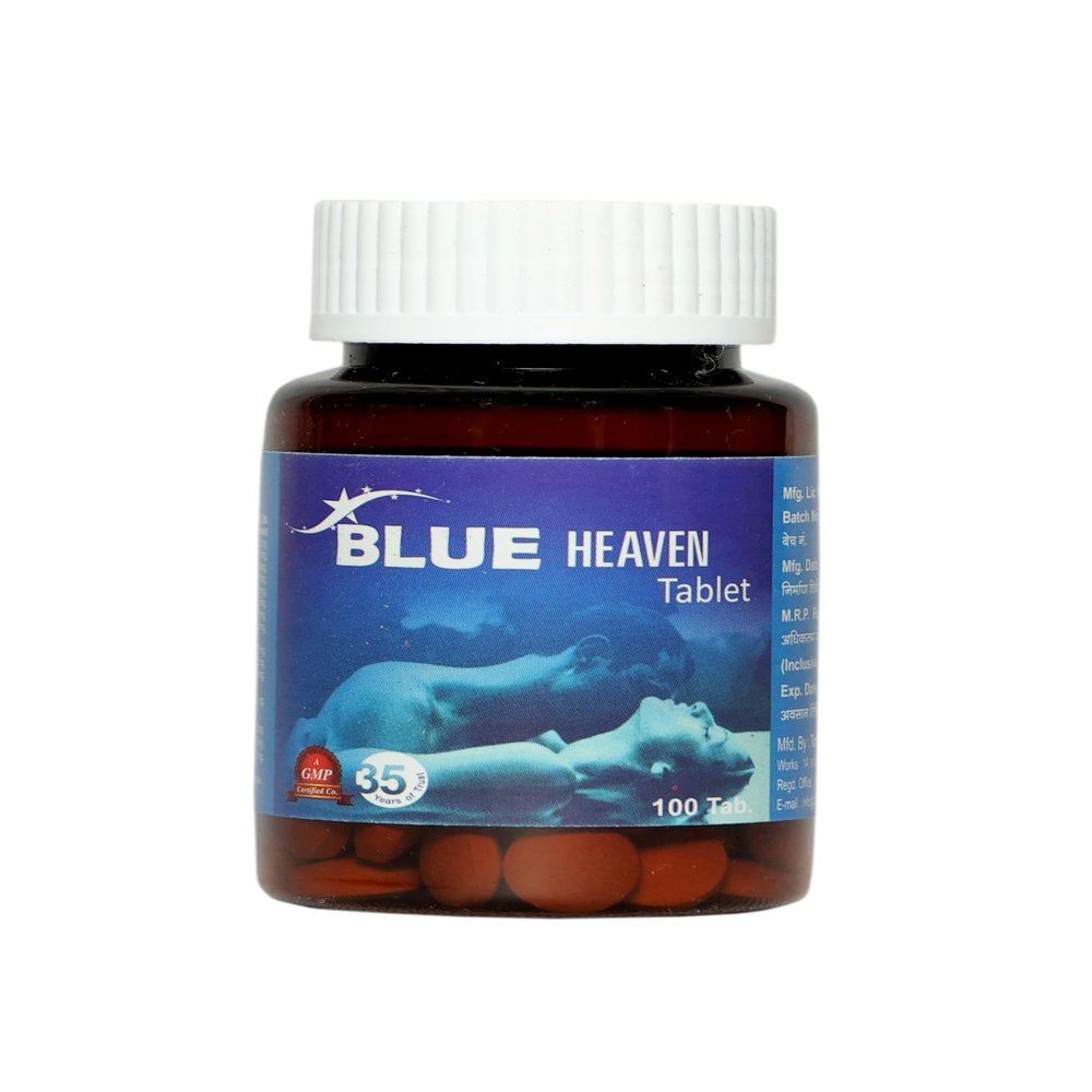 Dr. Totala's Blue Heaven Tablets | Herbal Formulation | Daily Wellness Routine | Balanced Lifestyle Use | Traditional Herbal Blend | 100 Tablets
