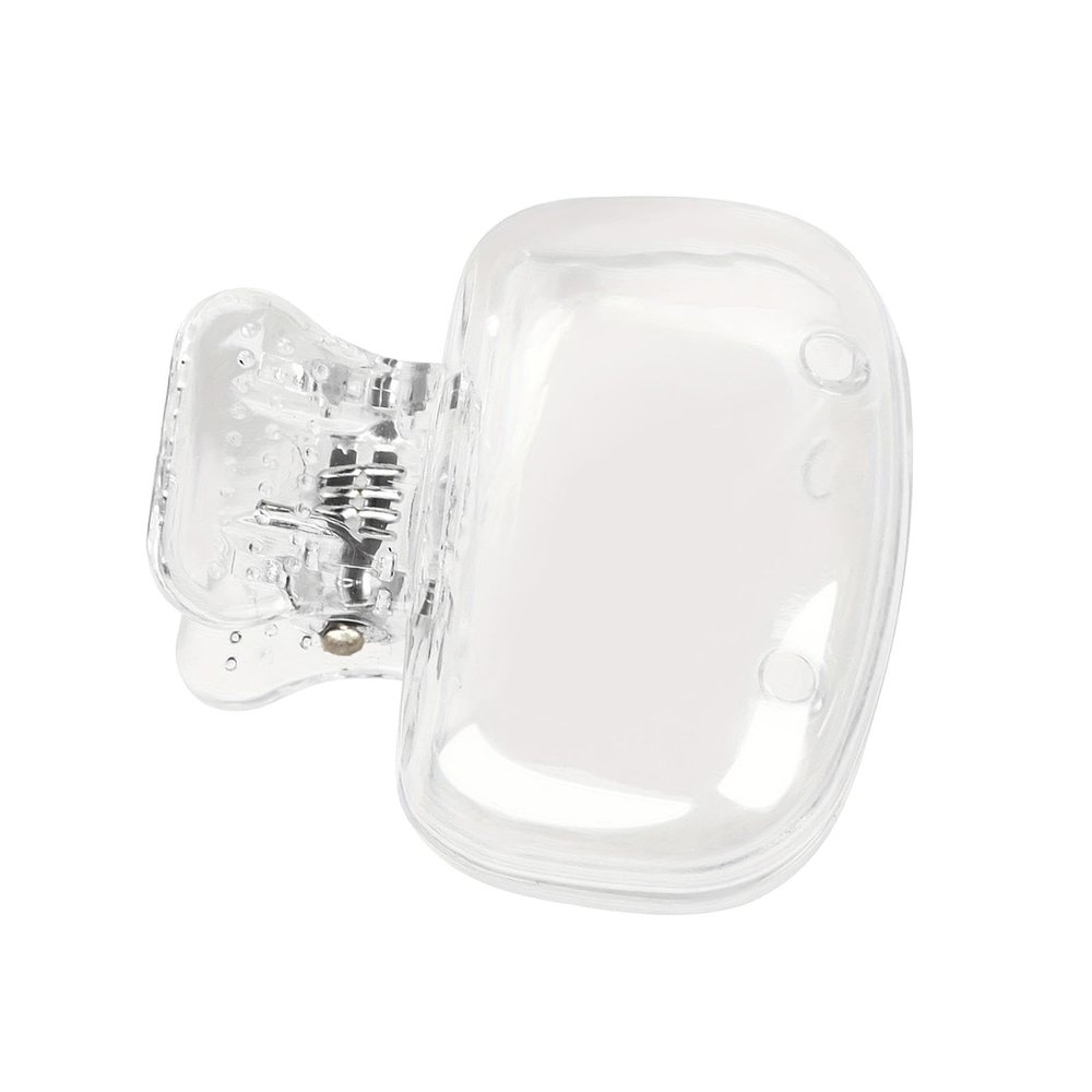 CALANDIS Toothbrush Head Cover Portable Travel Camping Holder Brush Cap Case Clear | Toothbrush Holders
