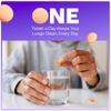 Agex Lung Detox Effervescent Tablets with N-Acetylcysteine 600mg, Vitamin C & Zinc | Supports Lung Cleanse, Clear Breathing & Immune Strength | Orange Flavour | 20 Tablets (Pack of 4) view 4