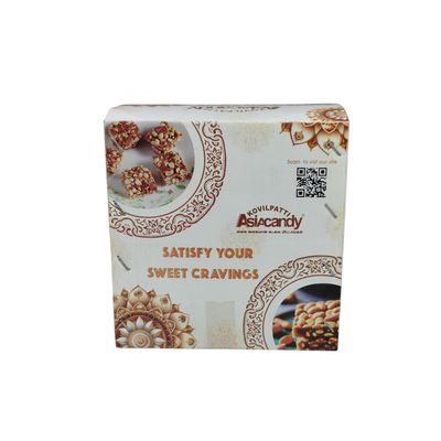 Kovilpatti Asiacandy Combo Sweet Gift Box | Assorted Peanut & Jaggery Sweets | Masala Kadalaimittai, Corn Candy, Chikki & More | Festive Snack Hamper | Healthy Traditional Treats