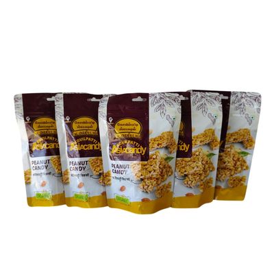 Kovilpatti Asiacandy Kadalaimittai 1kg | Traditional Peanut Chikki Bar | Crunchy & Jaggery-Sweetened Snack | No Preservatives | South Indian Special Healthy Sweet