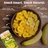 Banana chips, RSDP Foods, Classic Salted Banana Chips, 400g, Snacking, fresh, healthy, thin, wafers, crispy, Namkeen snacks, banana chips yellow, banana chips healthy view 2