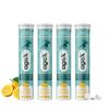 AgeX Active Electrolyte Effervescent Tablets, Energy Drink with Zero Sugar, Zero Caffeine for Daily Rehydration with Vitamin C & Zinc | Lemon Flavour - 80 Effervescent Tablets (Pack of 4) view 1