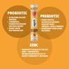 AgeX Gutfizz Probiotic 20 Effervescent Tablets | Gut Health Supplements with Limosilactobacillus | Sugar Free, 25 Billion CFU with Zinc | Digestive Enzymes Tablets | Mango Flavour (Pack of 1) view 4