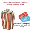 Yummylov Hot Ketchup Popcorn  Tangy & Crispy Snack | Ready-to-Eat | Premium Corn | No Palm Oil | 6 x 30g Packs | Ideal for Office, School, Travel & Movie Time view 3