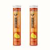 Existrong Vitamin C Effervescent Tablets  1000mg Amla Extract with Zinc | Immunity Booster & Antioxidant | Skin Glow & Energy | Sugar-Free | Fast Absorption | Pack of 2,60 Tablets | Lemon Flavour view 1