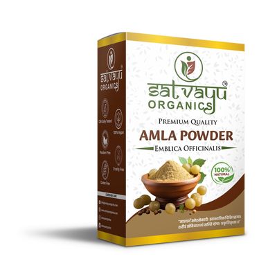 Amla Powder for Eating & Drinking 200g | Natural Indian Gooseberry Powder | Rich in Vitamin C | Boosts Immunity, Improves Digestion, Healthy Hair & Skin Care | Pure Herbal Antioxidant Supplement