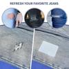 Ahamo 20-Pack Denim Iron On Patches for Clothes Repair - 5 Color Cloth Stickers Patch Set (5x7.5cm) | Fabric Stickers for Torn Jeans, Jackets & Bags view 4