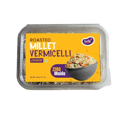 Early Foods - No Maida Jowar Vermicelli | Millet Seviya | Sorghum Semia 190 gms