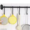 Double Sided Dish Cleaning Sponge Scrubbers, Round Shape, 5 Pieces, Mint Green and Grey view 4