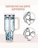 AGIS Protein Shaker Tumbler, Hot and Cold with Handle and Lid,Double Insulated Cup Mug Cupholder for Gym, Travelling 300g, 25 cm x 8.5 cm, Plastic, Unisex (BEIGE) view 3