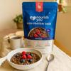 Nourish You 25% High Protein Chocolate Oats -1kg Plant Based Protein | Made with Rolled Oats, Cocoa Powder, Almonds, Raisins & Soy Protein | High Protein Breakfast Cereal | 1kg Pack view 3