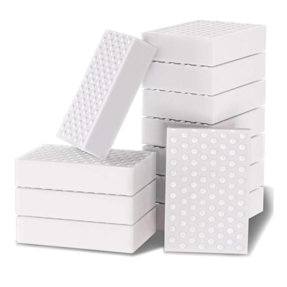 4 PCS Magic Eraser Sponges for Cleaning Kitchen Wipes Cleaner Non-Scratch Scrub Sponge Kitchen,Bathroom,Wall, Furniture and Washing Products (Pack of 4)