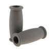 MERISHOPP Soft Rubber Crutch Hand Grip Cover Crutches Handle Replacement Covers Gray view 2