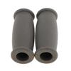 MERISHOPP Soft Rubber Crutch Hand Grip Cover Crutches Handle Replacement Covers Gray view 4