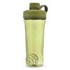 AGIS Military Shaker Bottle 800ml | Leakproof Transparent Gym Protein Shaker with Steel Blender Spring & Screw Cap | BPA-Free (Green) view 1