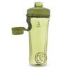 AGIS Military Shaker Bottle 800ml | Leakproof Transparent Gym Protein Shaker with Steel Blender Spring & Screw Cap | BPA-Free (Green) view 3