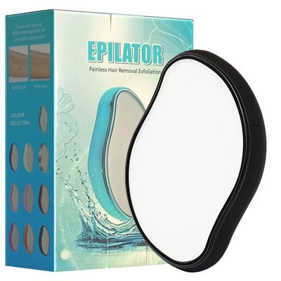 Crystal Hair Eraser, Painless Hair Removal Tool for Women and Men, Alternative to Razors and Waxing, Pack of 2