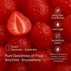 Confect Strawberry Berry Blast Fruit Gummies  6 Pack Vegan, Gluten-Free, Real Strawberry Powder, No Corn Syrup, No Artificial Flavours, Only 60 Calories - 300 Gms view 3