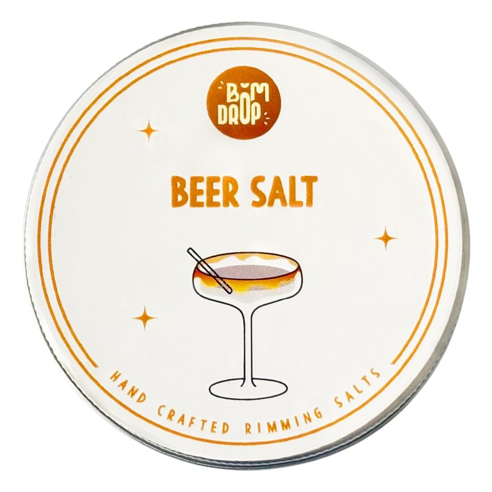 Bomdrop Beer Hand Crafted Cocktail Salt| Cocktail Mix Salts | For Hotel Restaurant And Party |Refreshing Your Drink (100 Gm, Pack Of 1)