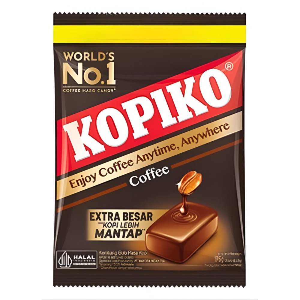 Kopiko Coffees Candy  Rich & Intense Coffee Flavored Hard Candies Made with Real Java Coffee Extract (Imported)