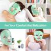 Reusable Hot & Cold Gel Bead Face Mask  Ice Pack for Puffy Eyes, Dark Circles, Sleep Aid, Facial Spa & Skincare Therapy for Women (Green) view 4