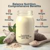 Arigoy All-in-One Plant-Based Protein & Wellness Drink with Makhana, Vitamin D3, and Superfoods | Turmeric Latte Flavor, 480g view 4