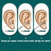 13SOEME-Stainless Steel Ear Cleaning Kit | 6 in 1 Ear Wax Removal Tool Set for Adults & Kids | Reusable Ear Pick Tools with Spiral & Spoon Heads | Travel Case Included view 2