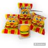 ASFOODS Gummy Burger Candy, 60 Pcs Packet, Fruit view 3