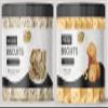THE HERB PLANET Pista Biscuit + Fruit Nut Cookies | 200g Each  Nutty Bites Combo view 1