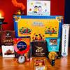 VISHWARATNA Rakhi Gift Combo Box for Brother Bhaiya & Bhabhi-9 Inclusions + Evil Eye Rakhi Nazar Kavach|Chocolate,Millet Namkeen,Almond Bar,Incense Sticks & Stand,Perfume,Coin,Card,Roli Chawall view 1
