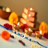 NU LIVING Rakhi Gift Combo Box for Brother Bhaiya & Bhabhi-9 Inclusions + Evil Eye Rakhi Nazar Kavach|Chocolate,Millet Namkeen,Almond Bar,Incense Sticks & Stand,Perfume,Coin,Card,Roli Chawall view 4