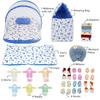 Infantbond Baby Semiwinter and Monsoon Use Hospital Essential Combo for New Born | Gift Pack | Baby Products | Maternity Essentials | Bedding Set (66 Items)(0-6 Months) (66 in 1 Bluemoon) view 2