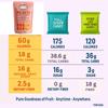 Confect Peachy Sour Swirl Fruit Gummies  Vegan Candy  6 Packs x 1.76 oz  Gluten-Free, No Corn Syrup, Teddy Bear Shape view 2