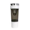 AGIS Cyclone Protein Shaker Bottle 600ml | Leakproof Gym Shaker with Extra Storage Compartment & Mixing Grid | BPA-Free Protein Sipper Bottle (White) view 1