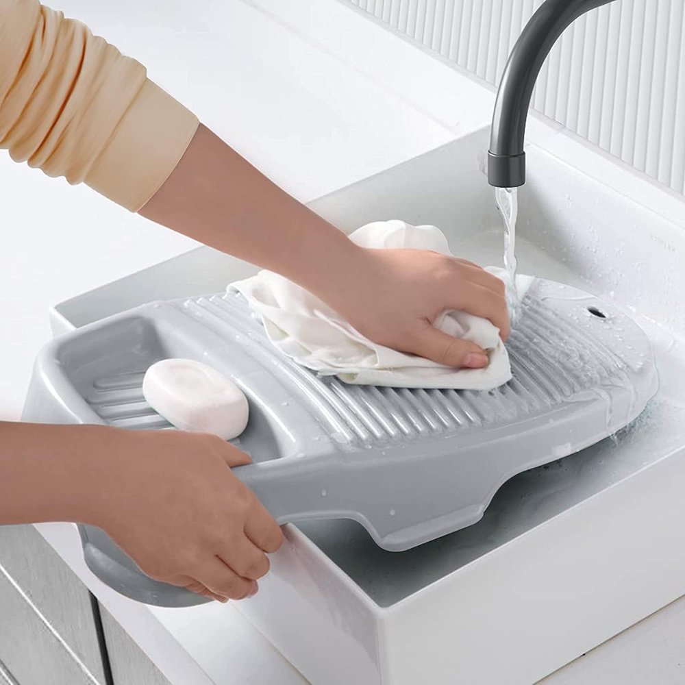 BANSI creatives Heavy Duty Plastic Washing Paddle for Clothes | Manual Laundry Scrubber Board | Fabric-Friendly Design | Ideal for Daily Wash | Durable & Portable