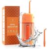 HANNEA Water Dental Flosser for Teeth Non-Electric Air Pressure Manual Portable Floss Travel 90ml Oral Irrigator for Kids Adults 3PCS view 1