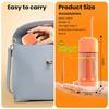 HANNEA Water Dental Flosser for Teeth Non-Electric Air Pressure Manual Portable Floss Travel 90ml Oral Irrigator for Kids Adults 3PCS view 2