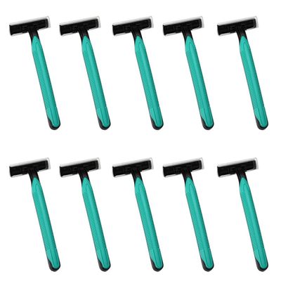 BNF 10pcs/Set Bathrooms Travel Shaving Razor Double Blade for Men|Health & Beauty | Shaving & Hair Removal |Mens Razors|10 Pieces Mens Razors