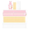 BNF Easter Rabbit Lollipop s with Pink Greeting Cards for Candy Snack Cookies|Home & Garden | Greeting Cards & Party Supply |Party Decorations|40 Transparent view 1