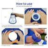 ARYUG ENTERPRISE Reusable Ice Bag & Hot Water Bag for Pain Relief  Hot & Cold Therapy Pack for Injuries, Swelling, Muscle Pain  Ice Pack & Hot Bottle Combo  Small Size for Body, Knee, Back, Headache Relief view 3