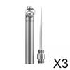 CALANDIS 3xStainless Steel Tootick Waterproof Reusable for Outdoor Travel Grey J17 | Dental Floss & Flossers | Oral Care view 2