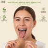 Fibres India Steel Tongue Cleaner | Kids & Adults with Ergonomic Handle - Effectively Combats Bad Breath | Enhances Oral Hygiene | Natural Steel Tongue Scraper for Improved Oral Health (Basic, Pack of 1) view 4
