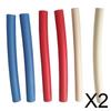 CALANDIS 2x6-Pack Tubing for Utensils Spoon Pencils Fork for Disabled Elderly | Electric Toothbrushes | Oral Care view 2