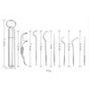 CALANDIS 2xPortable Stainless Steel Tootick Kit Traveling with Holder 7Pcs Kit | Dental Floss & Flossers | Oral Care view 4